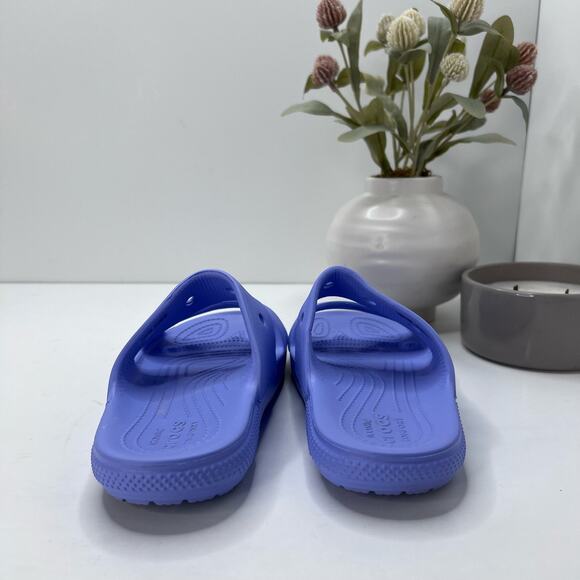 Crocs Classic V2 Slide Sandal Purple/Blue Men's 4/ Women's 6 - Picture 5 of 9